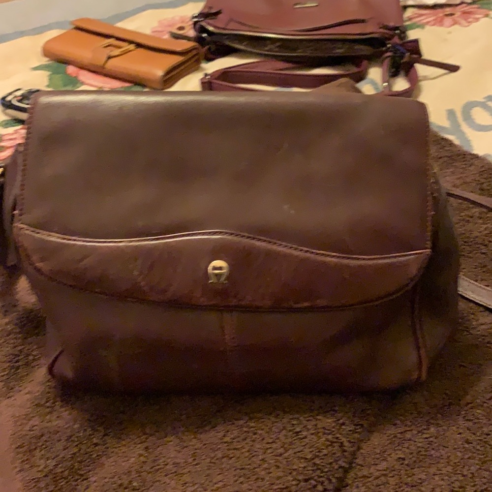 Etienne Aigner leather purse